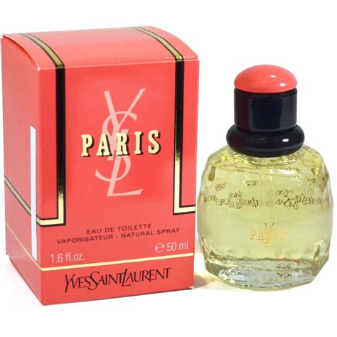 yves saint laurent paris eau de toilette spray 50 ml|ysl Paris perfume boots.